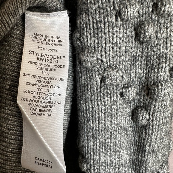 Splendid Smitten puff heart sleeve sweater - Picture 3 of 7